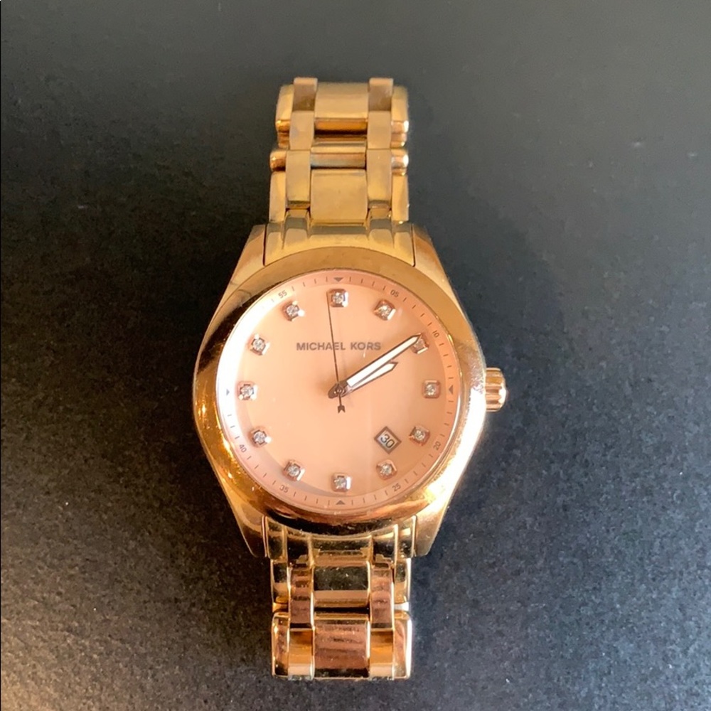 Michael Kors Rose Gold Watch - Stainless Steel